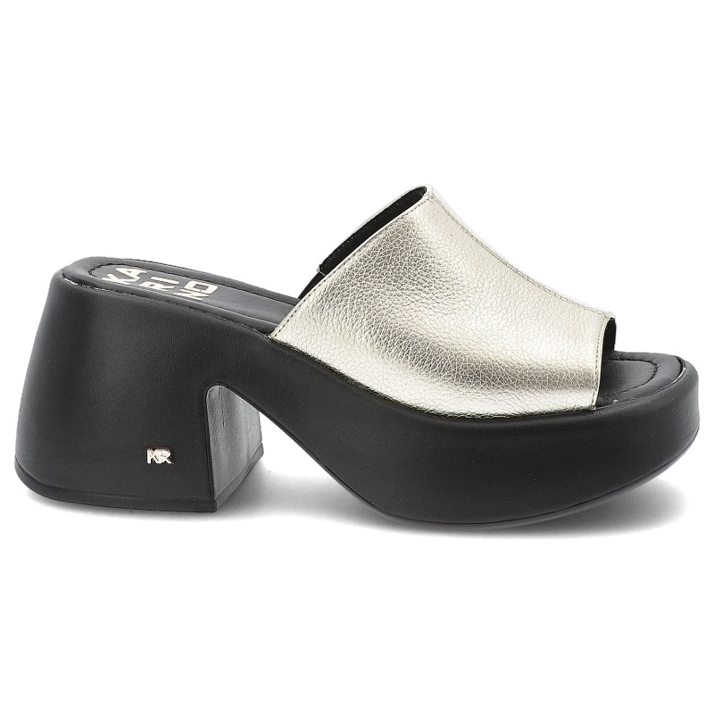 Šľapky KARINO - 5349/112-P C.Złoty/Lico