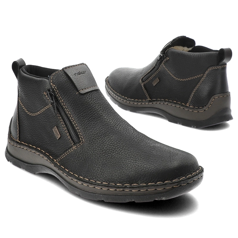 Členkové Topánky Rieker - 05398-00 Black