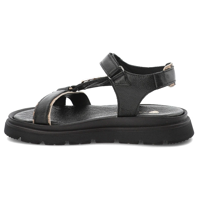 Sandále ARMODO - 40441 V.Czarny/Pantera Beż