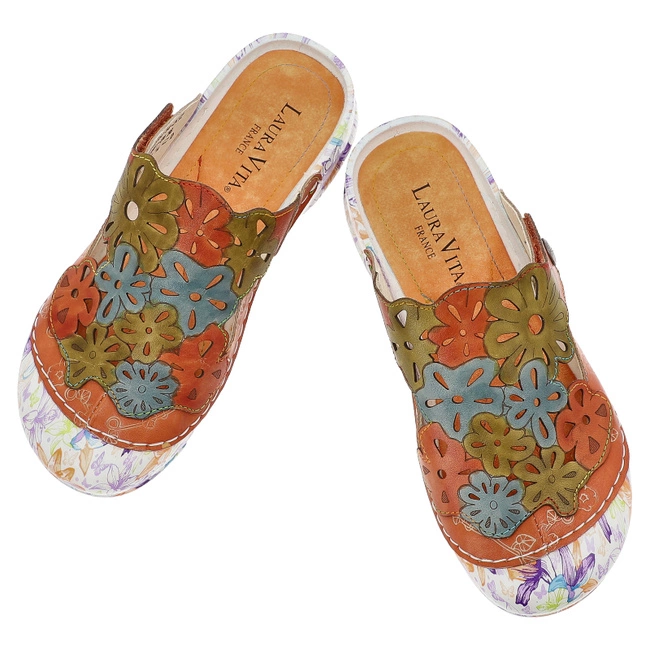 Šľapky LAURA VITA - Beczierso 84 SO7861-84 Orange