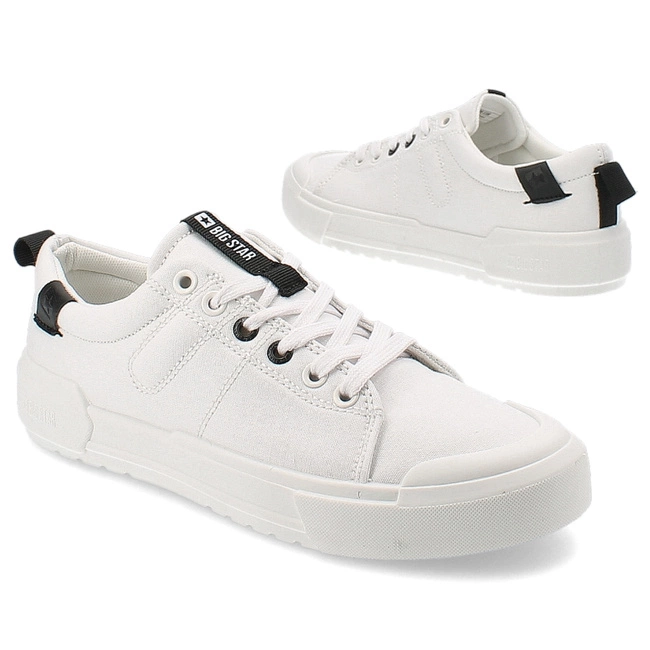 Plátenky Big Star - NN274444 Biały