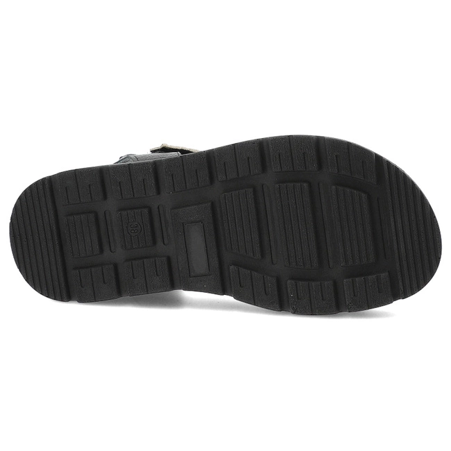 Sandále ARMODO - 40443 V.Czarny/Kryształ Złoto