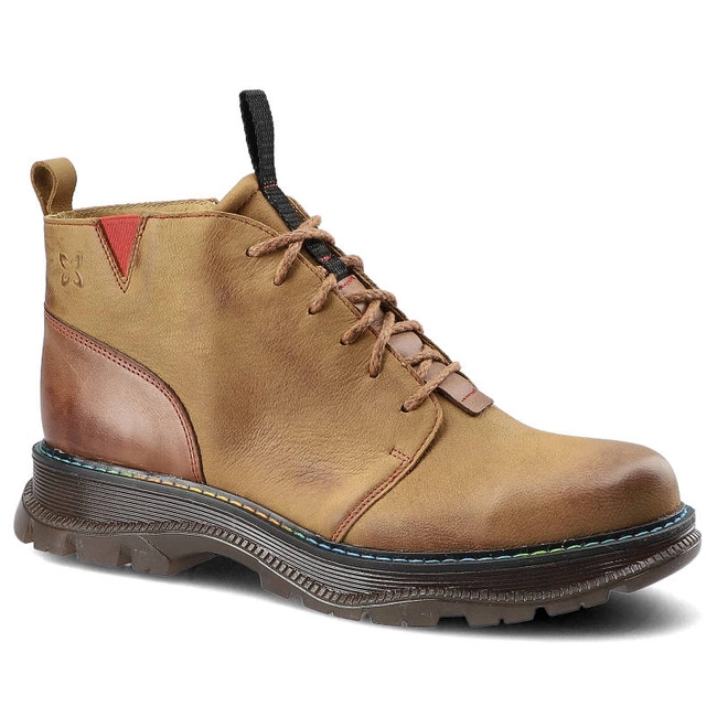 Šnúrovacie Členkové Topánky Maciejka - 04800-29/00-5 Rudy