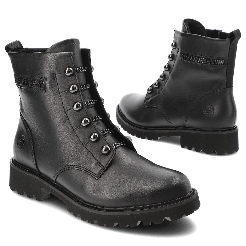 Členkové Topánky Remonte - D8670-01 Black