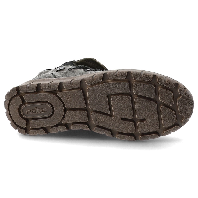 Členkové Topánky RIEKER - N1353-52 Green