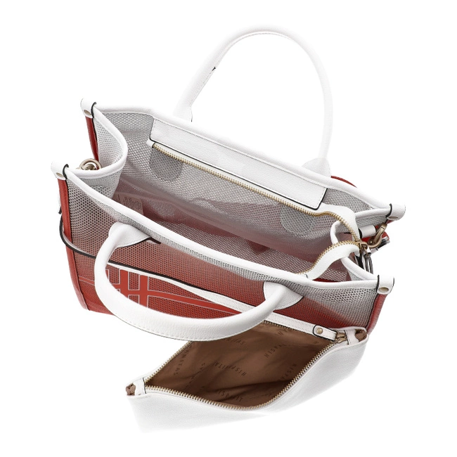 Kabelka HISPANITAS - BV253824 Borneo-V25 Scarlet Samba-V25 White