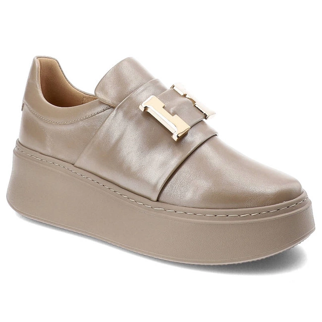 Tenisky Damiss - DS-708 Beż Perła/Beż