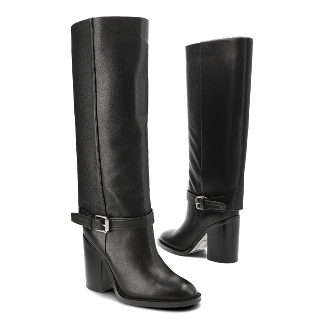 Čižmy Carinii - B9941_-353-000-000-000 Czarny