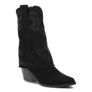 Čižmy S.Barski - HY42-153 Black