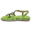 Sandále Alma en Pena - V240840 Suede Lime