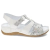 Sandále Armodo - 1038 Biały+Kwiaty K9-C68