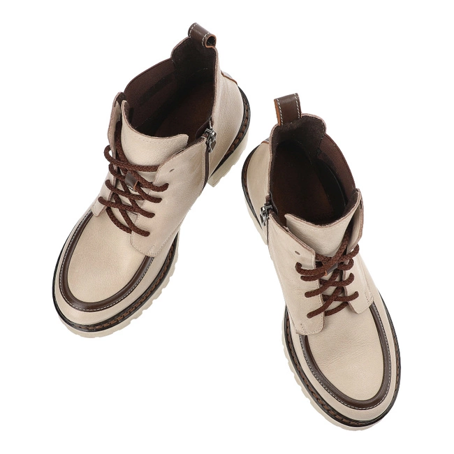 Členkové Topánky Armodo - 2754 Beż IVPO232/CK452