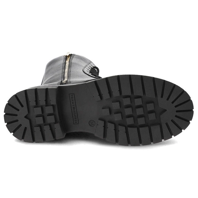 Členkové Topánky Tommy Hilfiger - T3A5-32381-1355999-Lace-Up Bootie Black 999