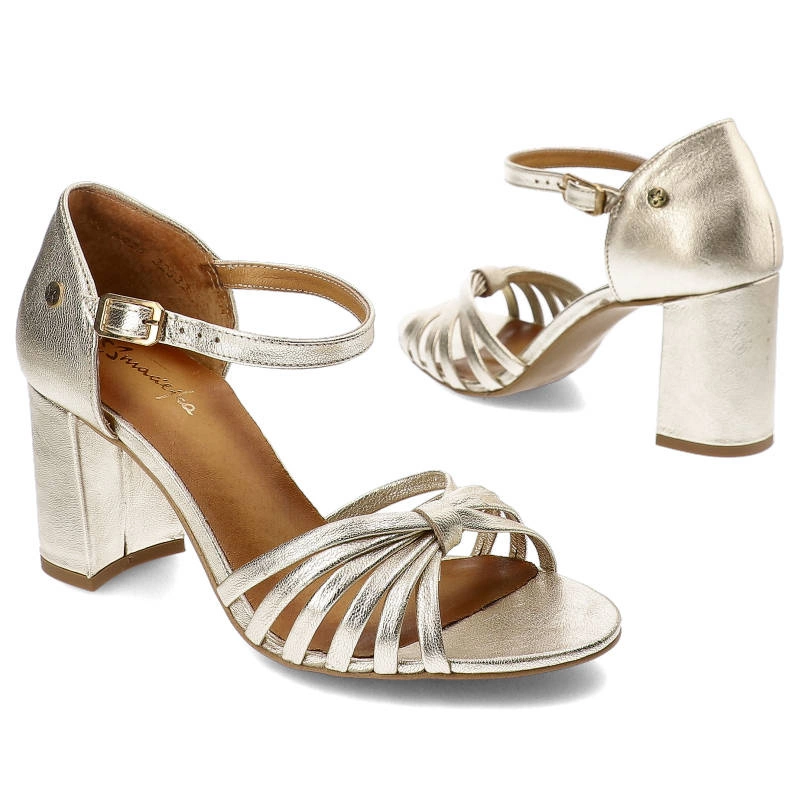 Sandále Maciejka - 06025-25/00-1 Złoty