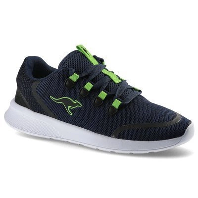 Tenisky Kangaroos - 18318 000 4054 Kf Lock Dk Navy/Lime