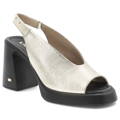 Sandále KARINO - 5544/112-P C.Złoty/Lico