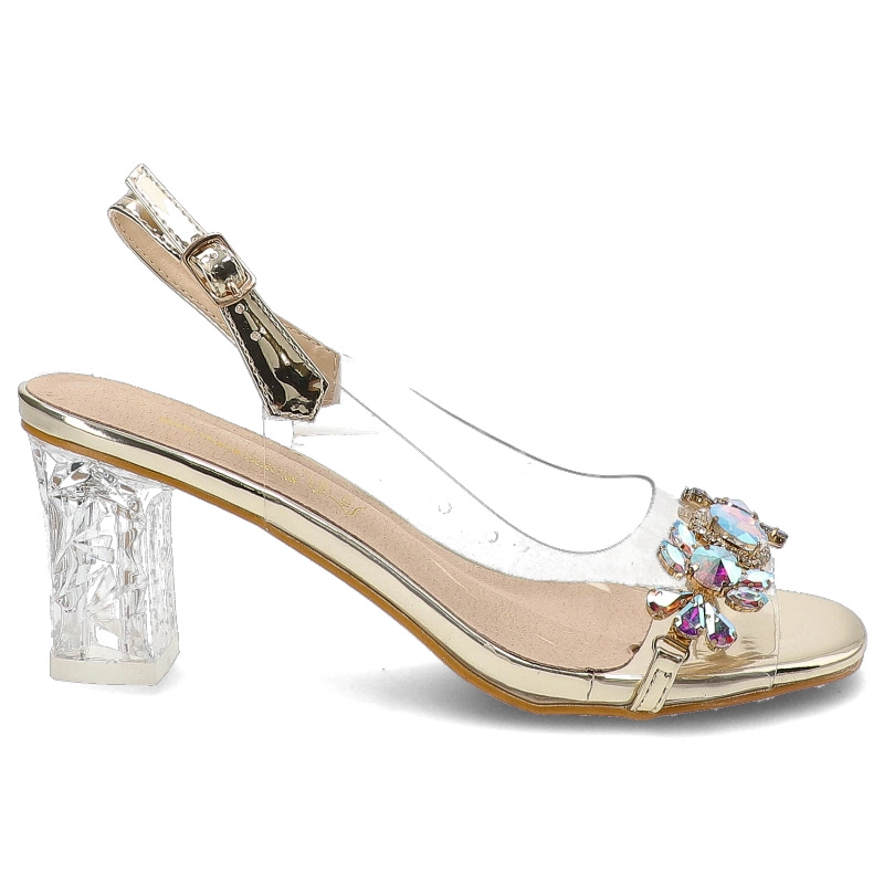 Sandále S.Barski - MR38-444 Gold Multi