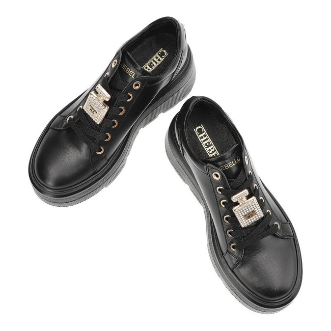 Tenisky Chebello - 4426_-002-000-PSK-S332 Czarny