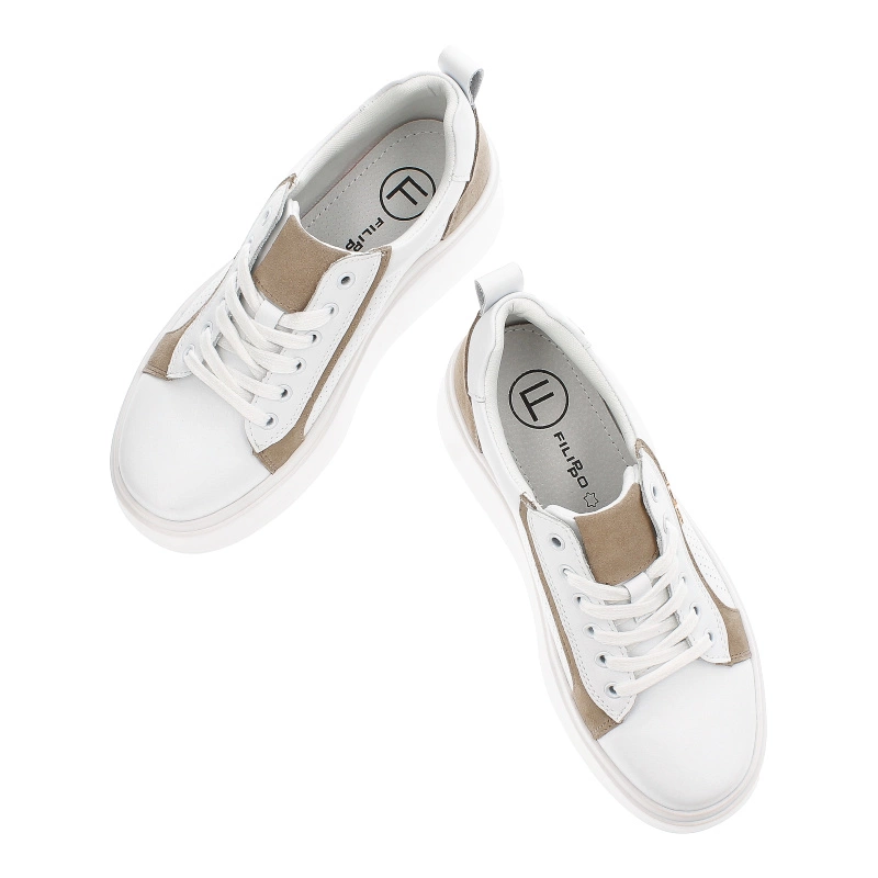 Tenisky Filippo - DP6170/24 WH Biały