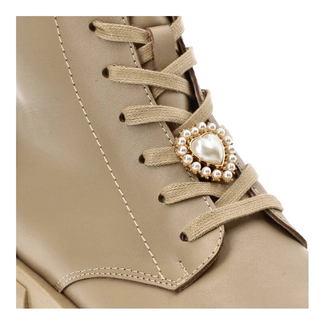 Členkové Topánky Chebello - 4247_-483-000-MIC-S217 Beżowy