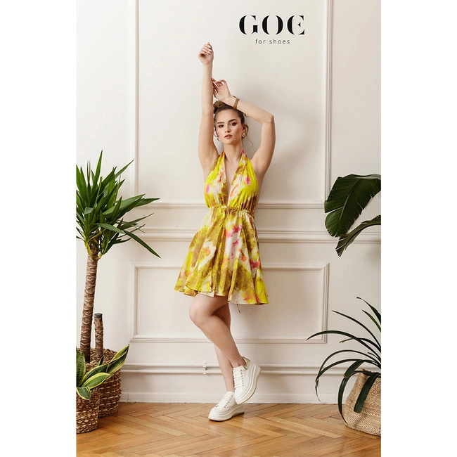 Tenisky GOE - NN2N4031 Biały/Złoty