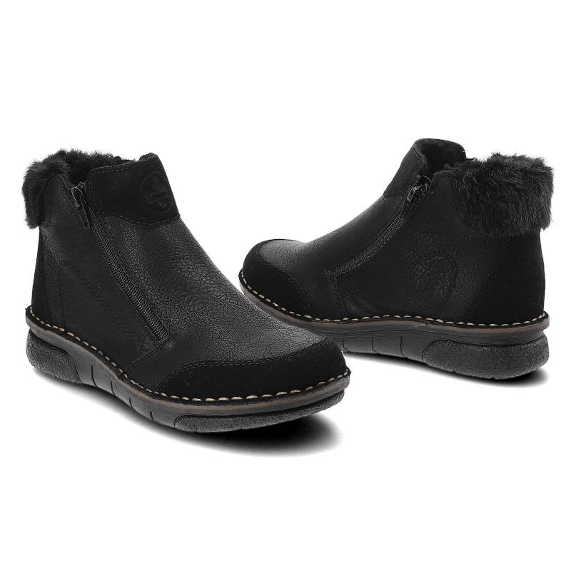Členkové Topánky Rieker - 73352-00 Black