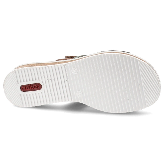 Šľapky RIEKER - V3652-91 Multi