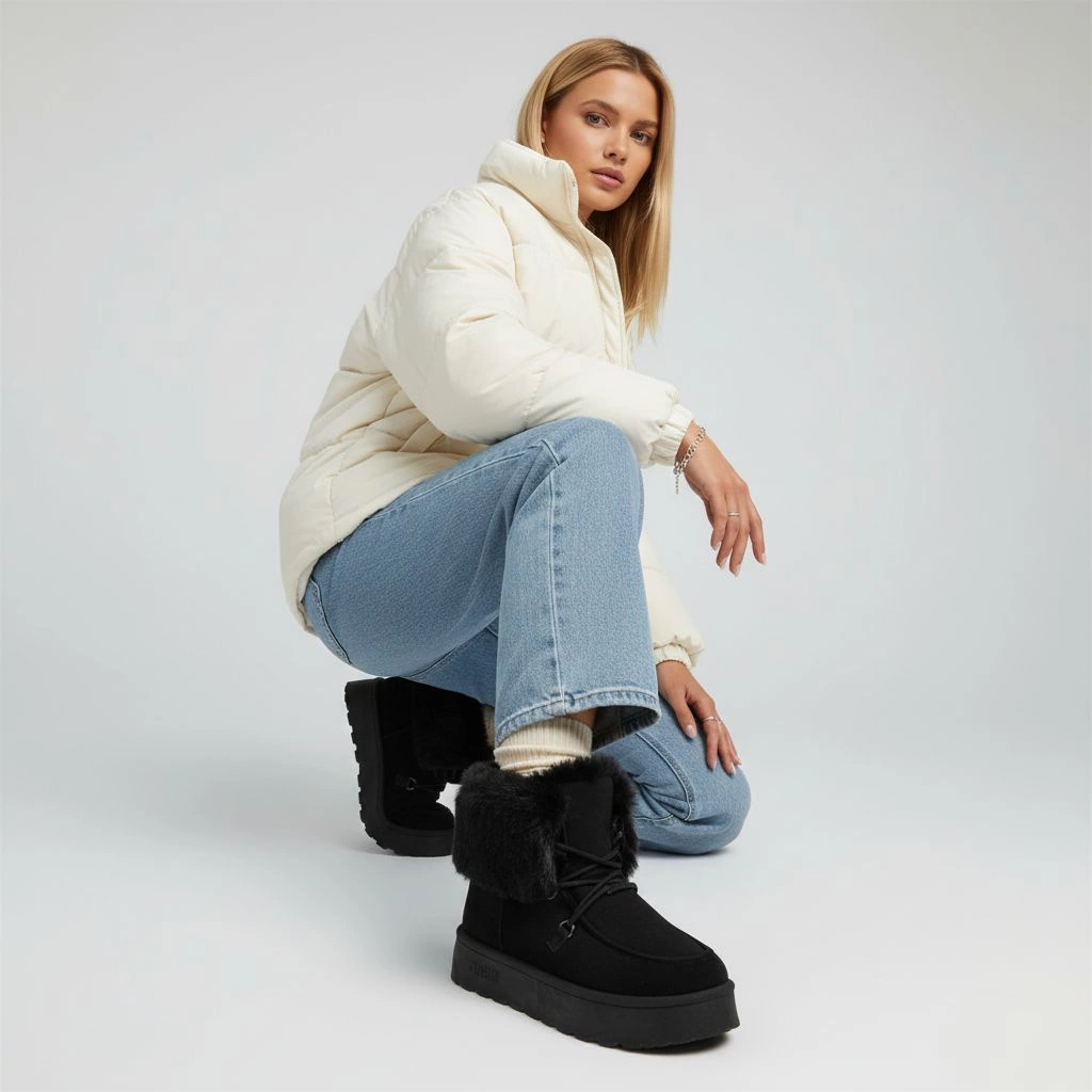 Snehule BIG STAR - SS274113 Czarny