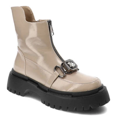 Členkové Topánky S.Barski - MR870-94 Beige