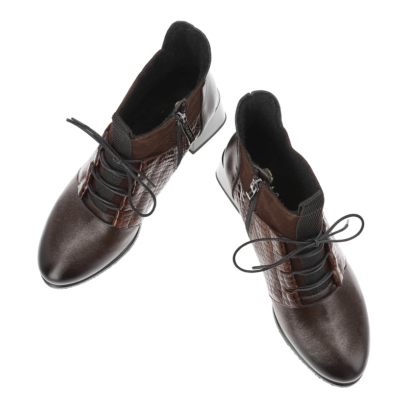 Členkové Topánky ARMODO - 60503 S.Czekolada+Matrix+W