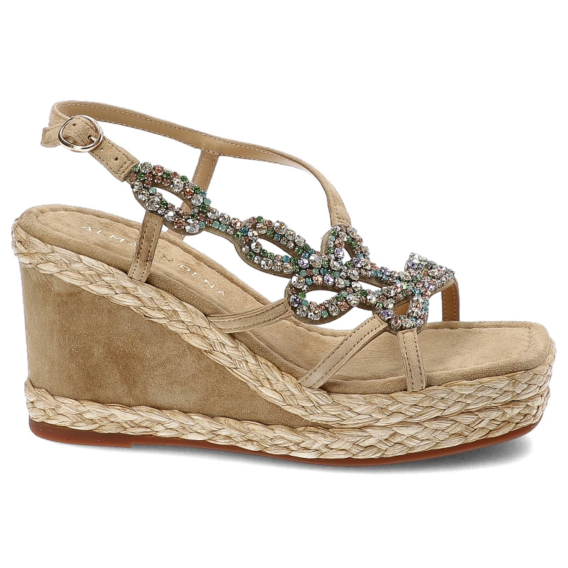 Sandále Alma en Pena - V240979 Suede Sand