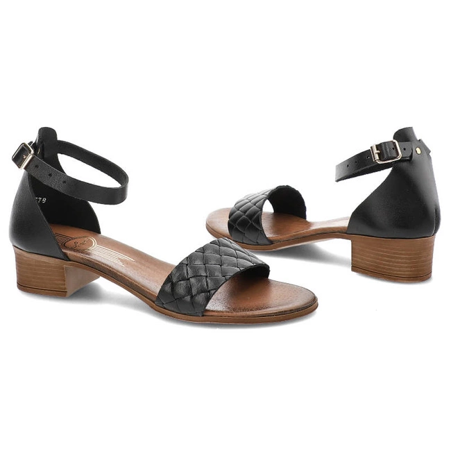 Sandále Lemar - 40235 Bf.Czarny+Bari Czarny