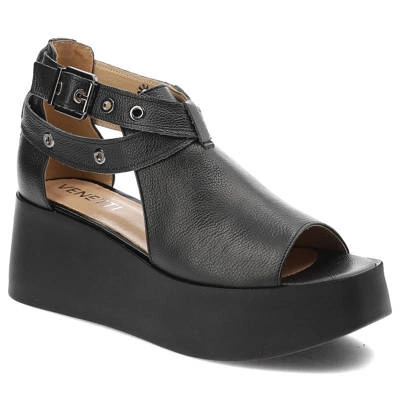 Sandále Armodo - 1732 Czarny Groch