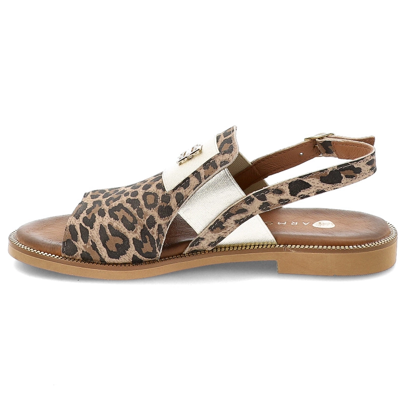 Sandále ARMODO - 40385 Lampart Beż+Zł