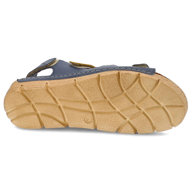 Sandále Pollonus - 5-0694-025 Niebieski/Żółty