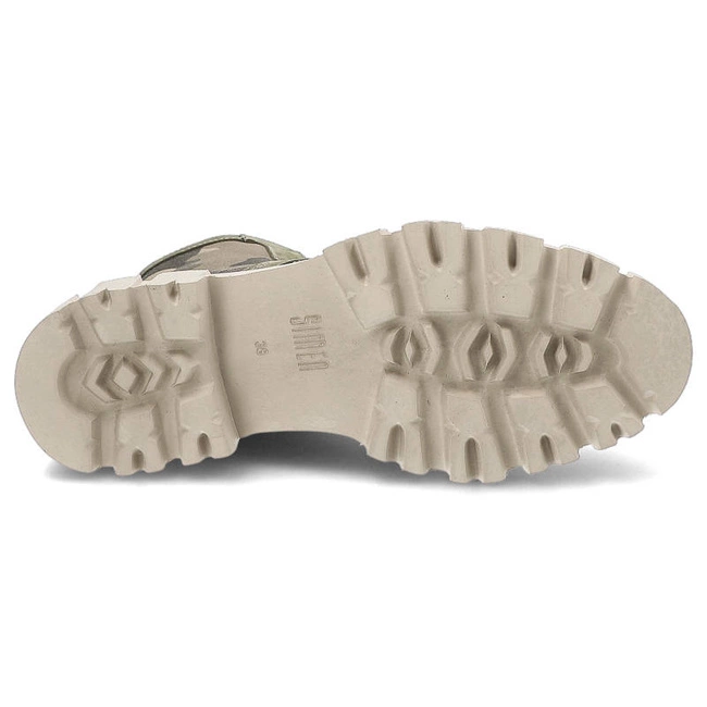 Členkové Topánky Simen - 5058A Moro Zieleń/Beż