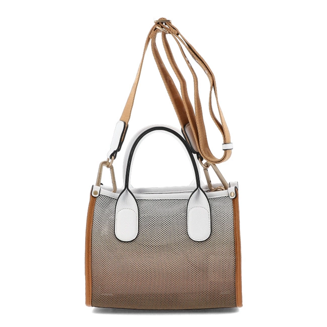 Kabelka HISPANITAS - BV253825 Borneo-V25 Cuoio Samba-V25 White