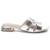 Šľapky Givana - B1639-180 Silver