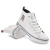 Plátenky Tommy Hilfiger - T3X9-32452-1355100-High Top Lace-Up Sneaker White 100