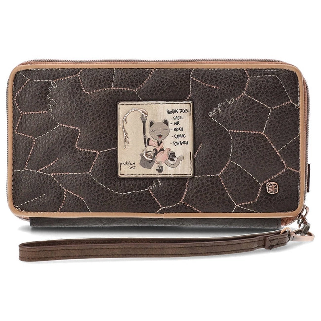 Peňaženka Anekke - 37709-916 Brązowy