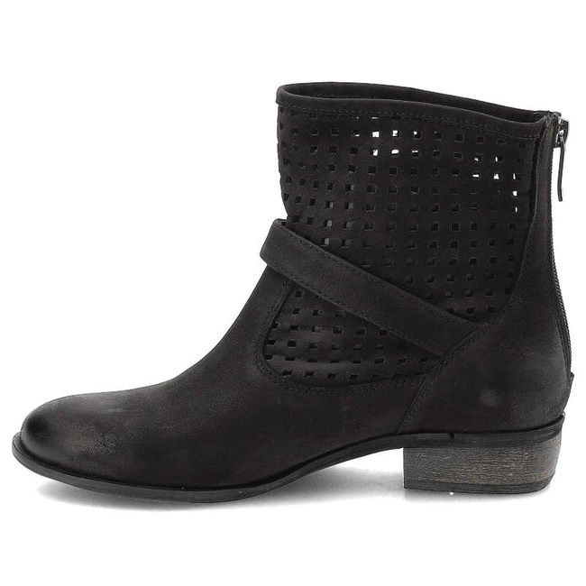 Členkové Topánky Carinii - B2214 Czarny