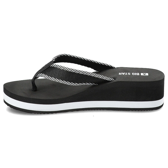 Šľapky Big Star - NN274A727 Czarny