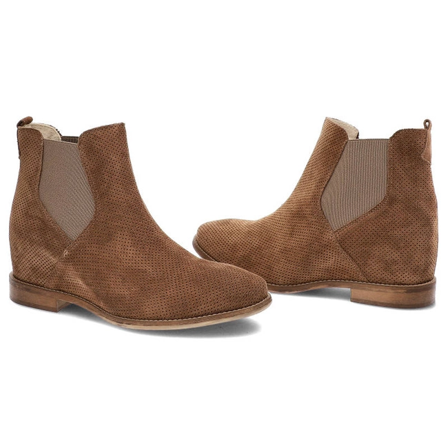 Členkové Topánky Gamis - 3639 A52 Brązowy