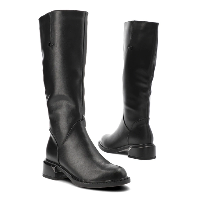 Čižmy S.Barski - CR42-110 Black