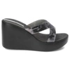 Šľapky Ipanema - 83520 High Fashion Slide Fem AQ406 Black/Grey