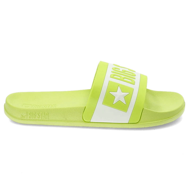 Šľapky Big Star - LL274742 Limonka