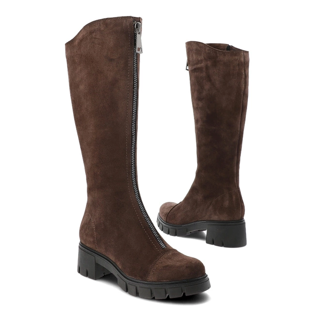 Čižmy SIMEN - 4259A W.Brąz 293