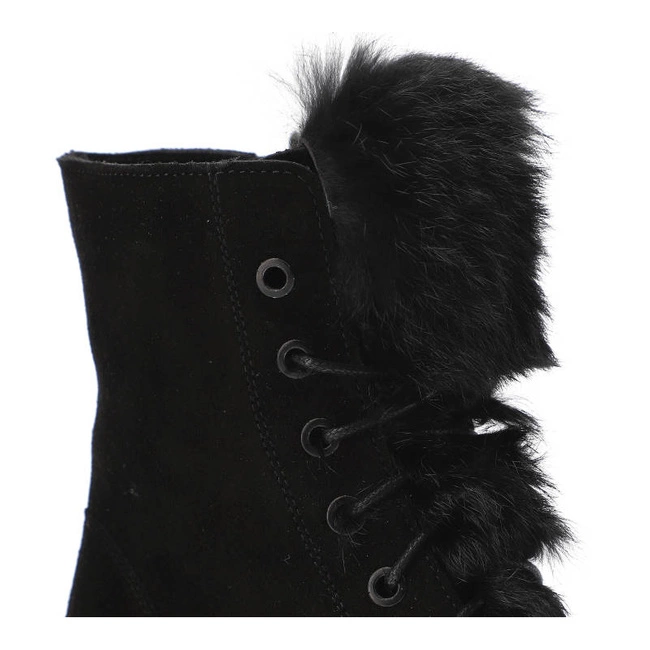 Členkové Topánky Pollonus - 5-1438-001 Czarny Welur