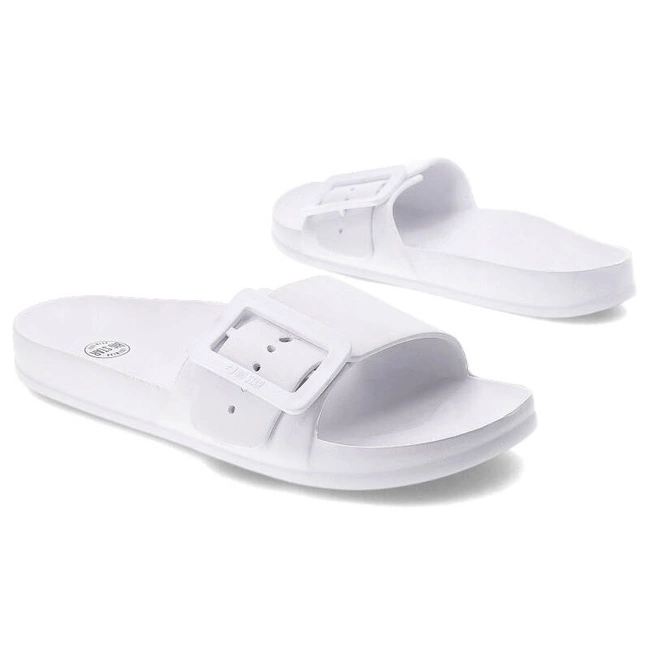 Šľapky Big Star - FF274A391 Biały