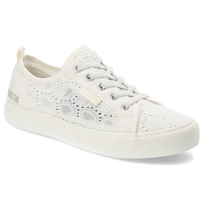 Plátenky Big Star - JJ374012 Biały